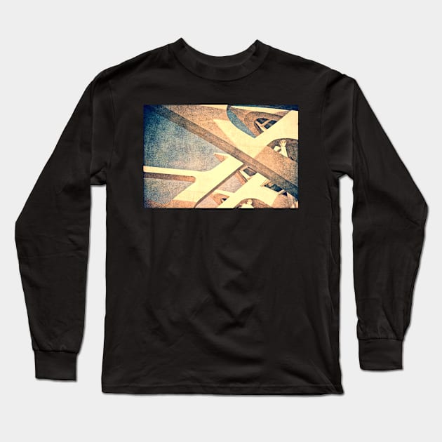 Cubist - City of Arts &amp; Sciences Long Sleeve T-Shirt by machare